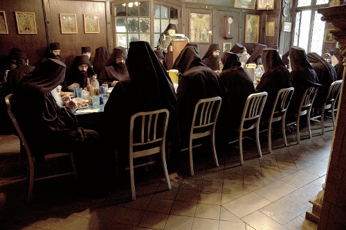 Monks at Trapeza